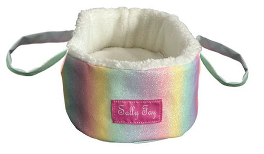 Rainbow Dolls Carry Basket -Sally Fay