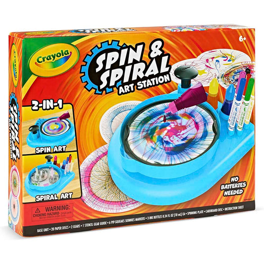 Crayola Spin & Spiral Art Station 2.0