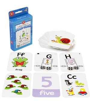 Flash Cards Alphabet & Numbers 1-10