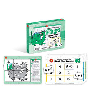 Beat the Dragon (Addition & Subtraction Bingo)