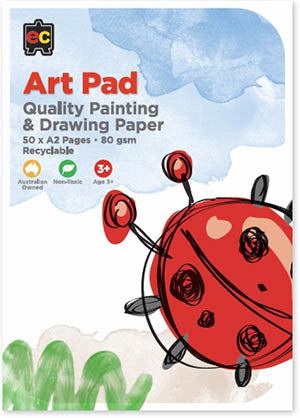 Large Art Paper Pad A2 50 Pages