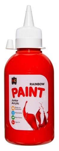 Rainbow Paint 250ml Red