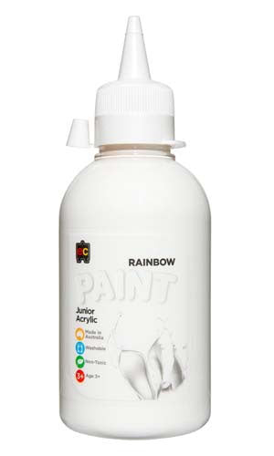 Rainbow Paint 250ml White