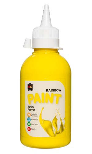 Rainbow Paint 250ml Yellow