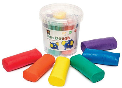 Fun Dough 6 Colour Tub