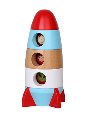 Magnetic Stacking Rocket