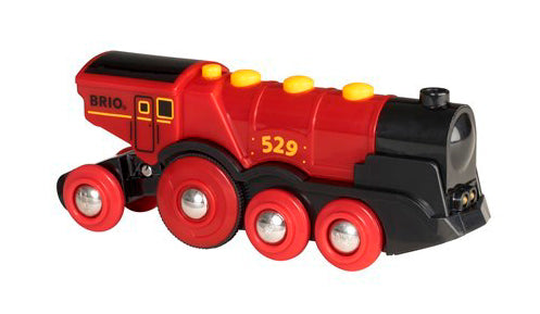 Brio Mighty Red Action Locomotive