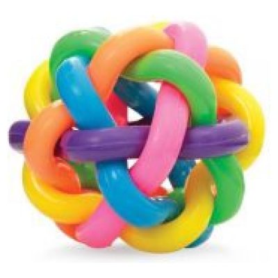 Neon Rainbow Orbit Ball - 6.5cm