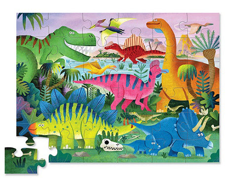 36 PCS Dino Land - Crocodile Creek Floor Puzzle