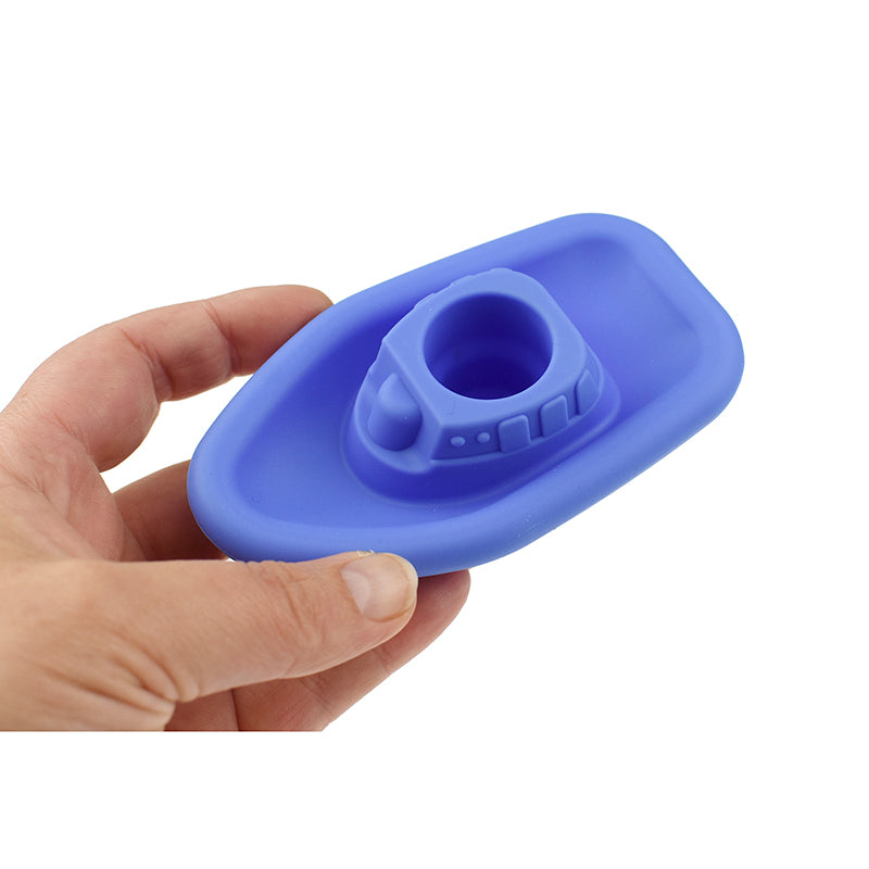 Bath Boats 3pc Silicone Set-Blue/Purple