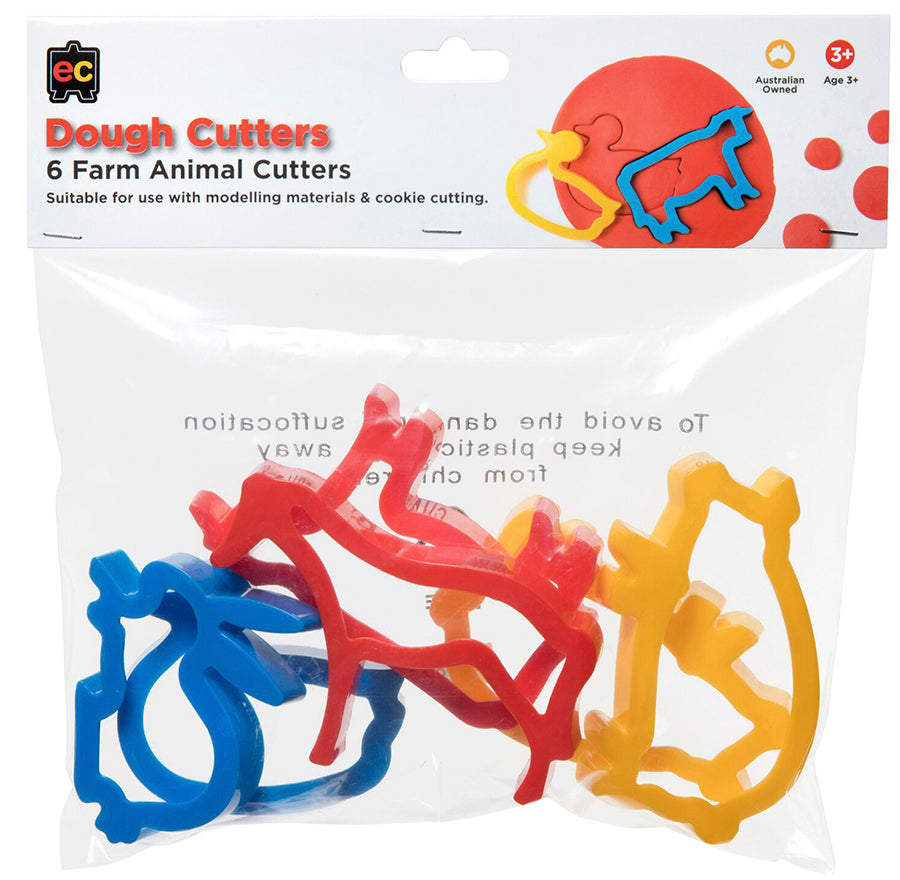 Farm Animal Dough Cutters