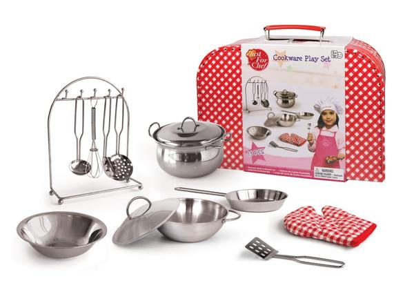13pc Cookware Set In Suitcase