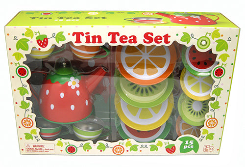 Fruit Tin Tea Set
