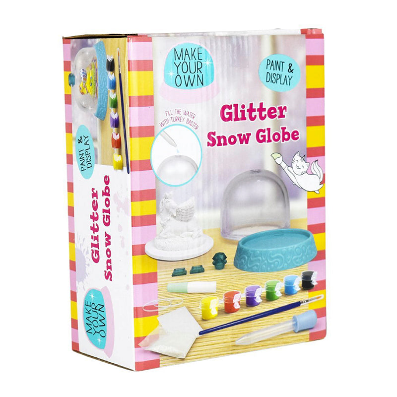 Make Your Own Glitter Snow Globe - Unicorn