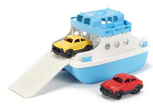 Green Toys Ferry Boat with 2 Cars