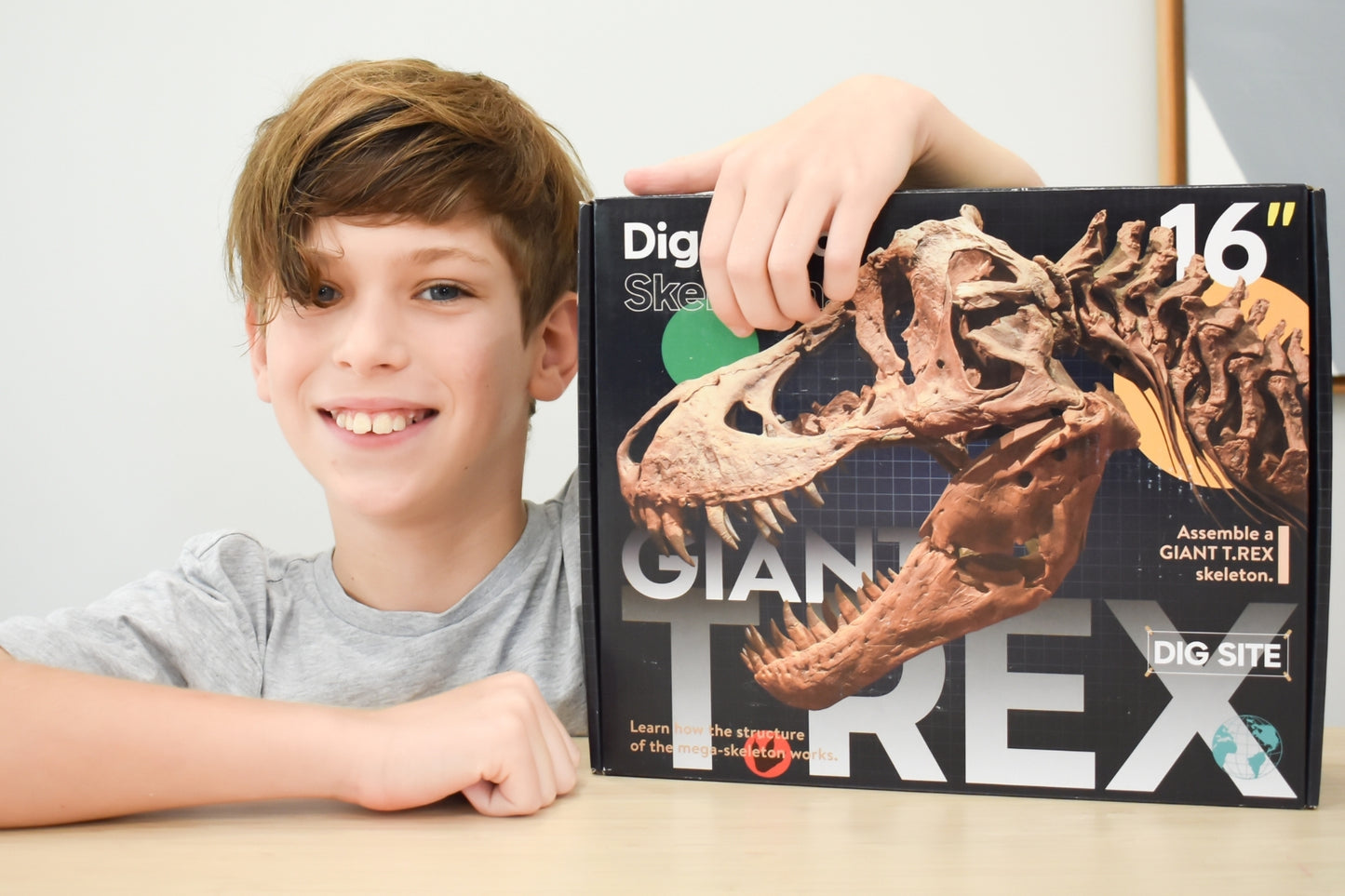 Giant T-Rex Dig Site