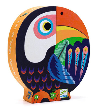 Coco The Toucan 24pc Silhouette Puzzle