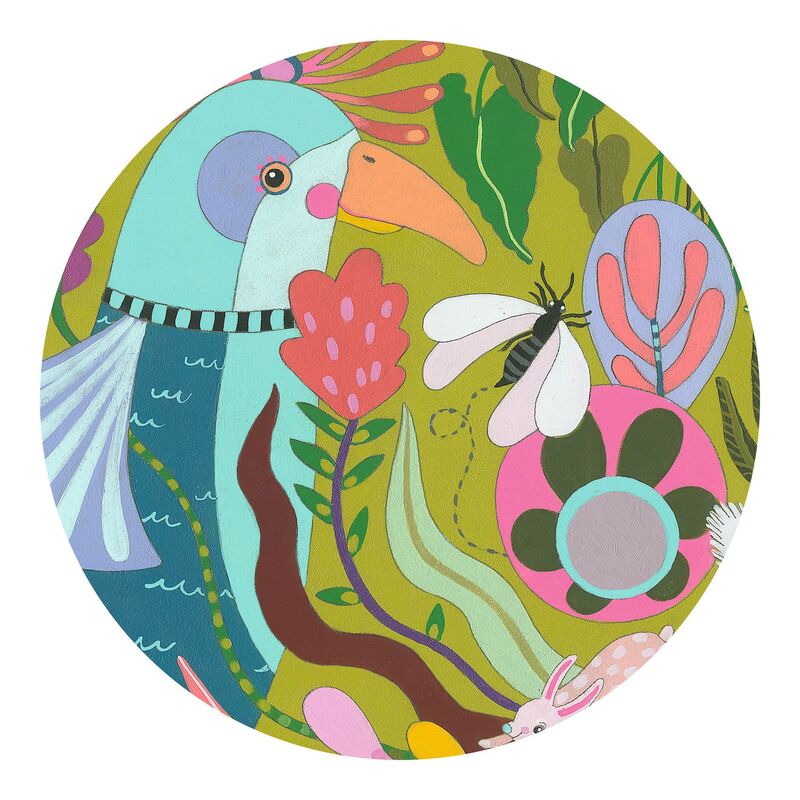 Sloth Shaped 500 pc Art Puzzle