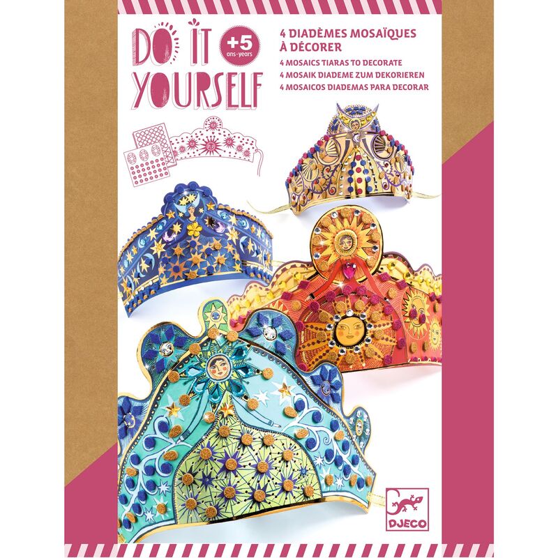 Do It Yourself Enchantresses Tiaras (Mosaic Stickers)