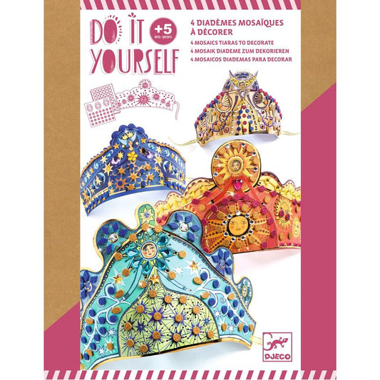 Do It Yourself Enchantresses Tiaras (Mosaic Stickers)