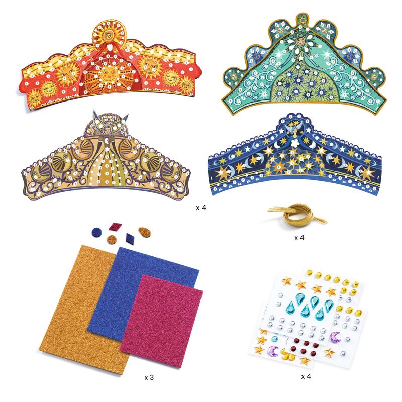 Do It Yourself Enchantresses Tiaras (Mosaic Stickers)