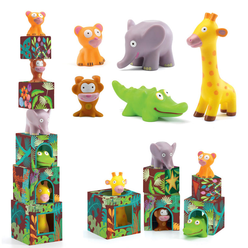 Maxi Topanijungle Blocks -Djeco