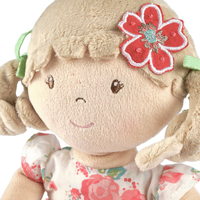 Rag Doll Scarlet Flower Kid - Bonika Doll 35CM