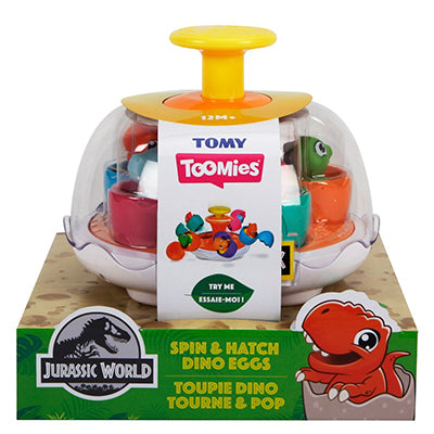 Tomy - Jurassic World - Spin & Hatch Dino Eggs