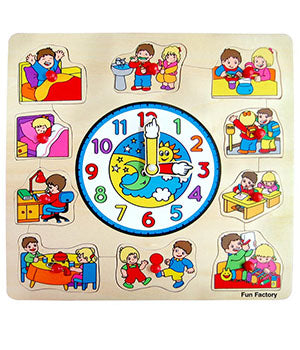 Time – Clock Puzzle – Windmill Educational Toys