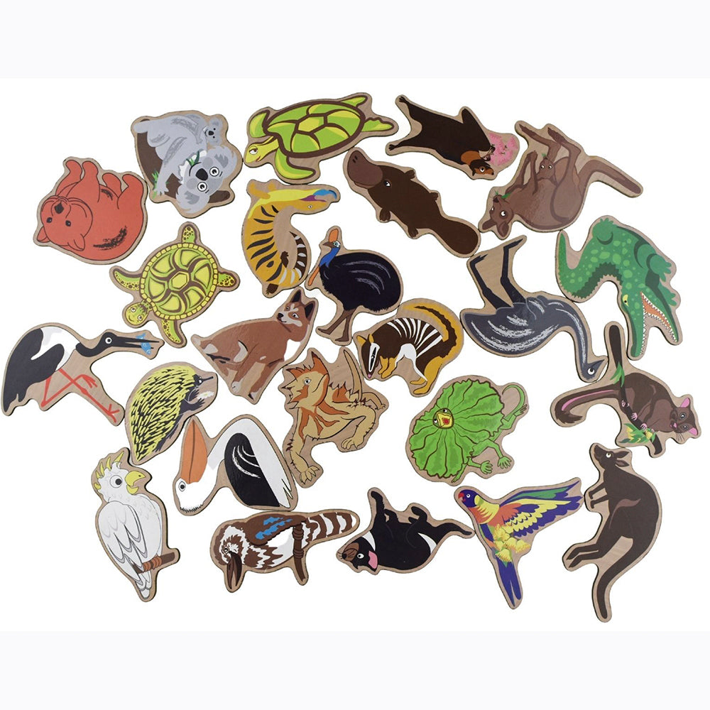 Fridge Magnets - Australian Animals 24pcs