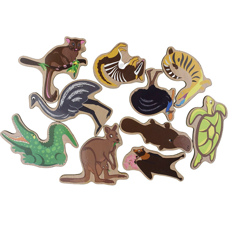 Fridge Magnets - Australian Animals 24pcs