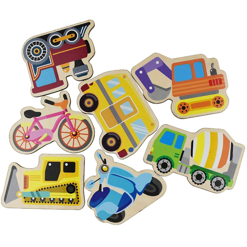 Fridge Friends Magnetic Transport Vehicles 20pcs