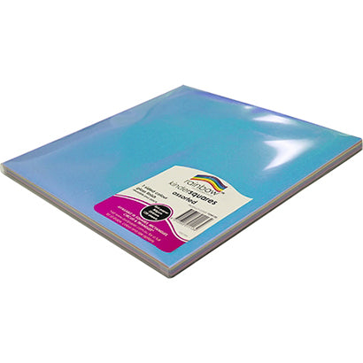 RAINBOW KINDER GLOSS SQUARES 254MM 120 SHEETS