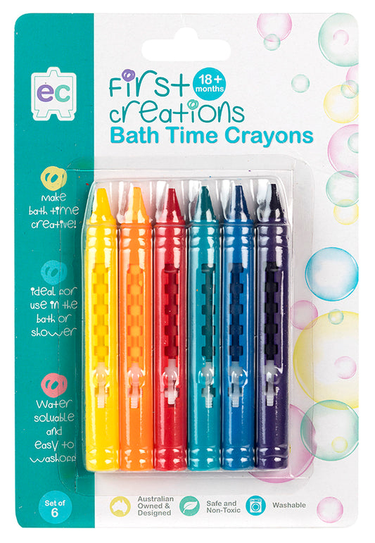 Bath Crayons 6pc