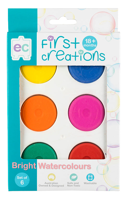 First Creations Bright Watercolour Paint Set
