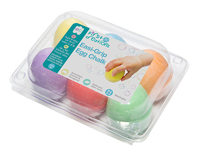 Easi- Grip Egg Chalk 6pc