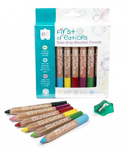 Easi-Grip Wooden Pencils