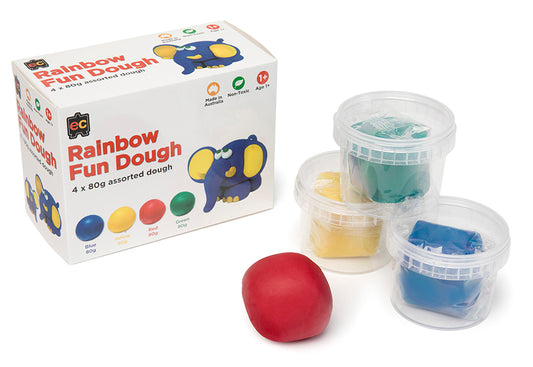 Rainbow Fun Dough Set of 4