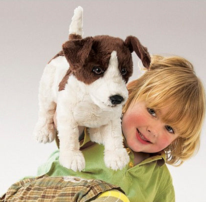 Jack Russell Terrier Hand Puppet - Folkmanis