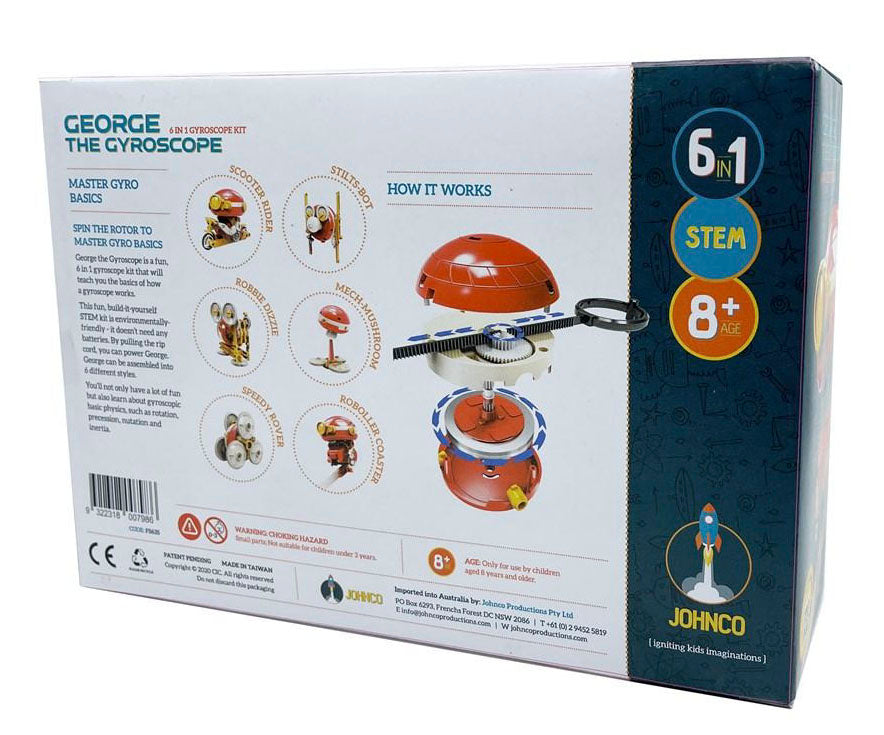 George The 6 In 1 Gyroscope Kit