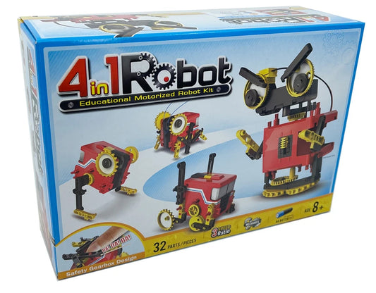4 In 1 Educational Motorized Robot Kit