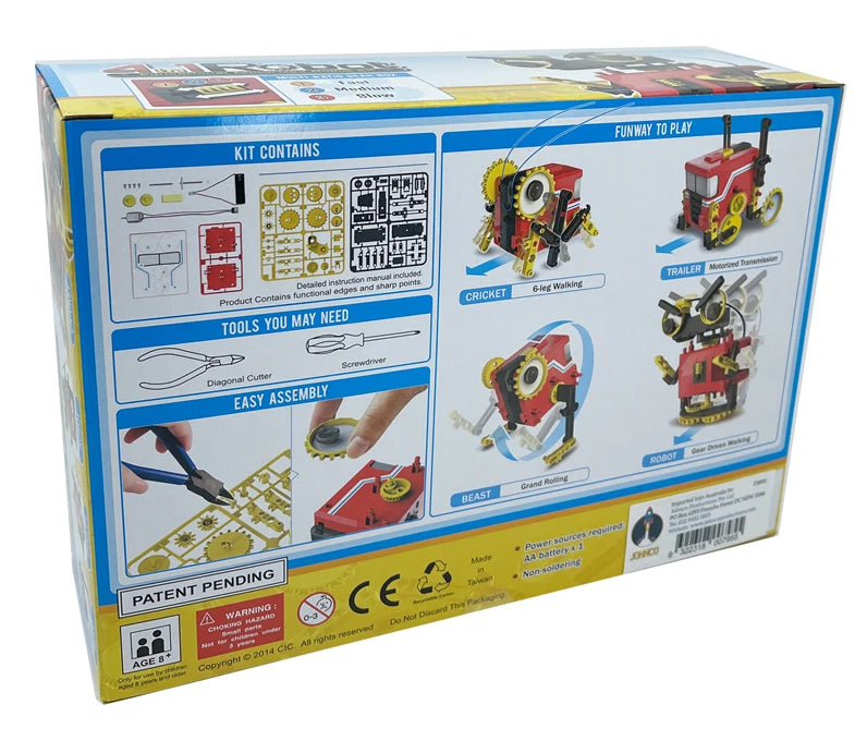 4 In 1 Educational Motorized Robot Kit