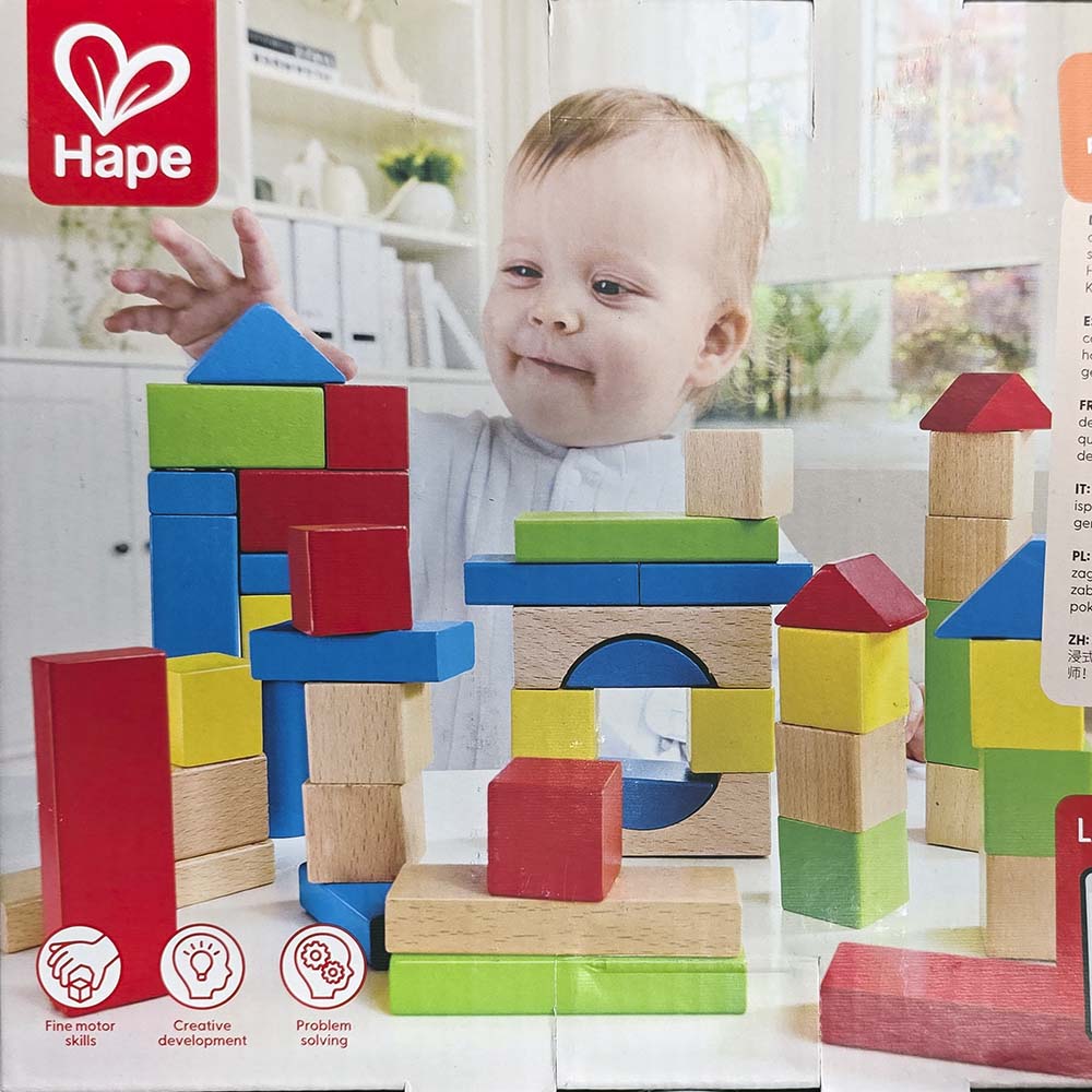 Hape Maple Block Set 50p