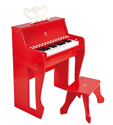 Hape Learn With Lights Piano - Red