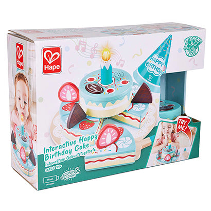 Hape Interactive Happy Birthday Cake