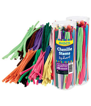 Pipe Cleaners Chenille (150)