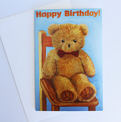 Teddy Birthday Card