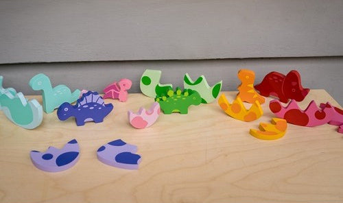 Egg And Dino Puzzle - Kiddie Connect