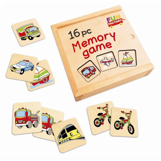 Wooden Memory Game