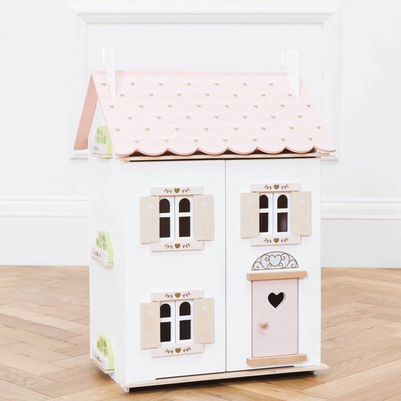 Roseheart Wooden Doll House